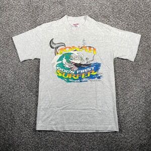 Vintage 1990 Jonah Gods First Surfer T Shirt